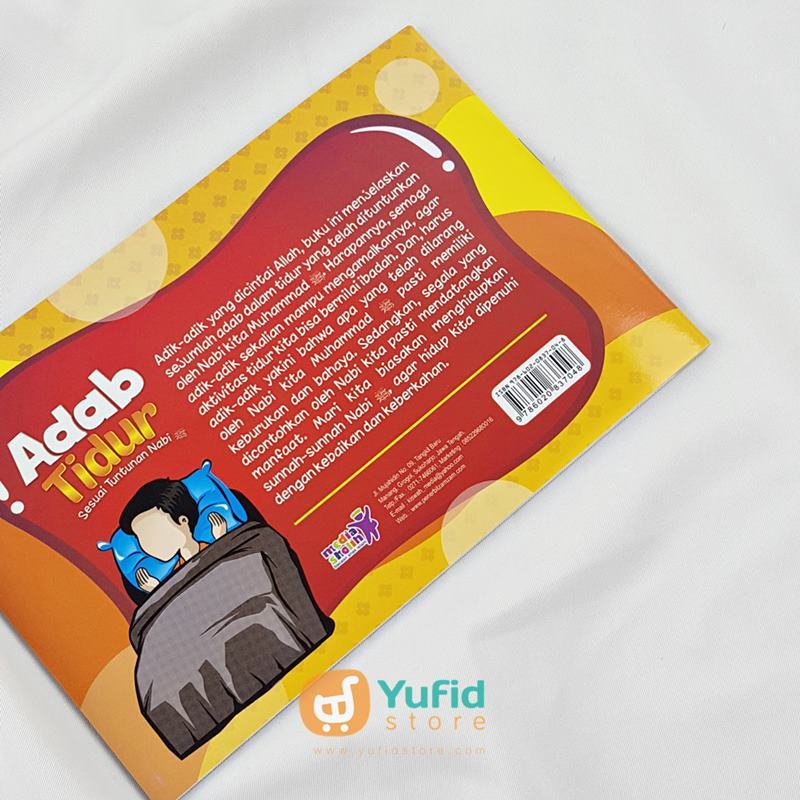 Buku Anak Adab Tidur Sesuai Tuntunan Nabi (Media Sholih) - Image 2