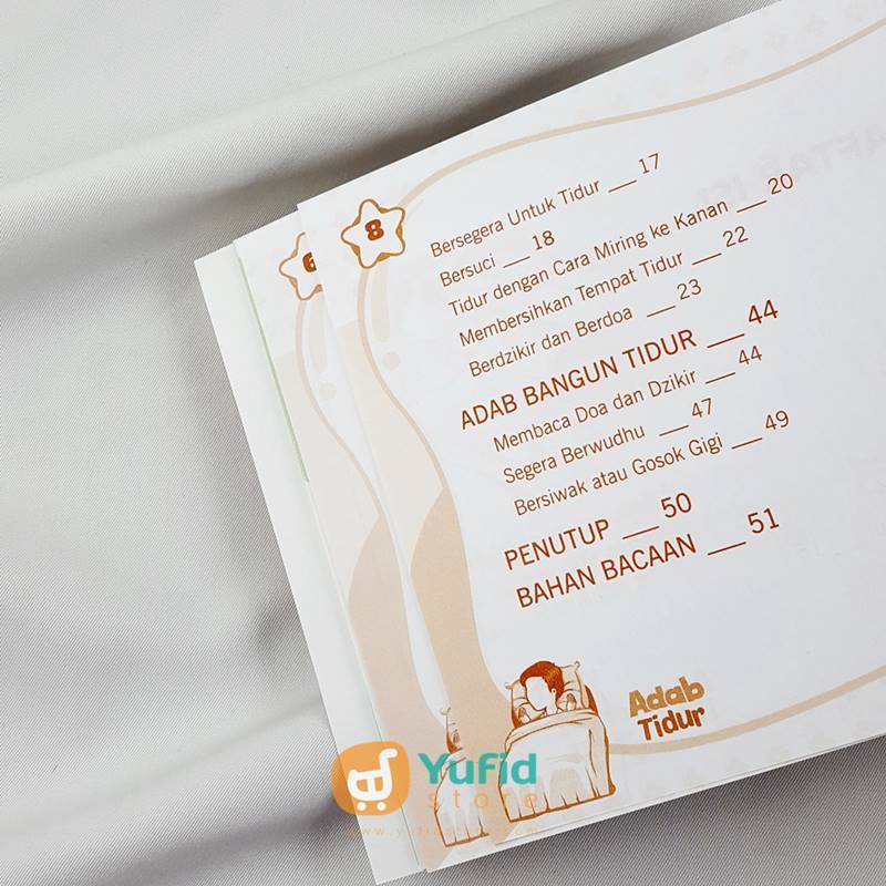 Buku Anak Adab Tidur Sesuai Tuntunan Nabi (Media Sholih) - Image 4