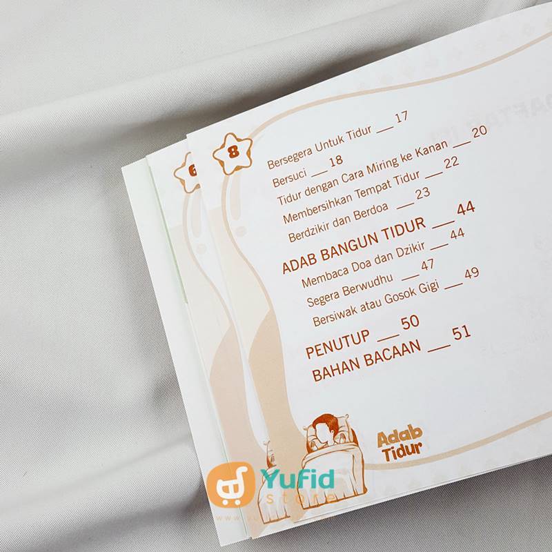 Buku Anak Adab Tidur Sesuai Tuntunan Nabi (Media Sholih) - Image 5