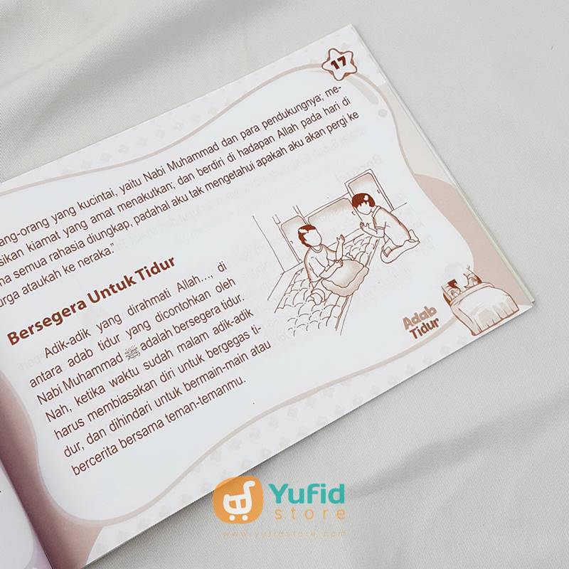 Buku Anak Adab Tidur Sesuai Tuntunan Nabi (Media Sholih) - Image 8