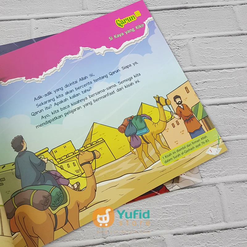 Buku Anak Alquran Bercerita 7 Jilid Penerbit QIDS - Image 10