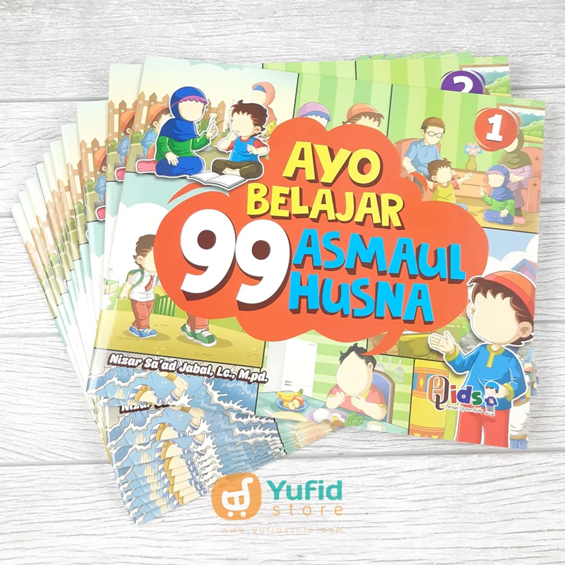 Buku Anak Ayo Belajar 99 Asmaul Husna (QIDS) - Image 3