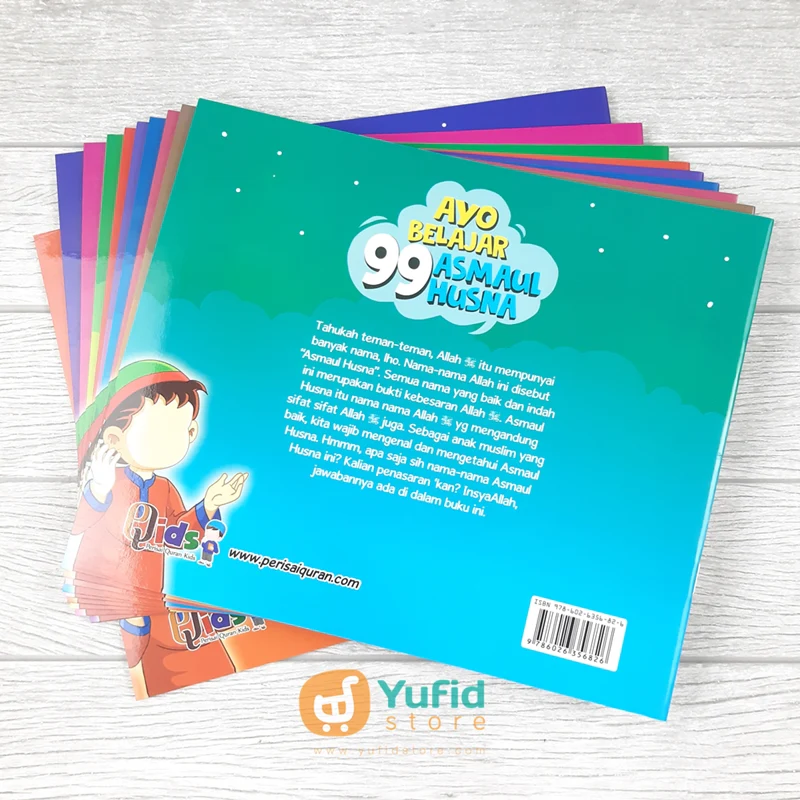 Buku Anak Ayo Belajar 99 Asmaul Husna (QIDS) - Image 4