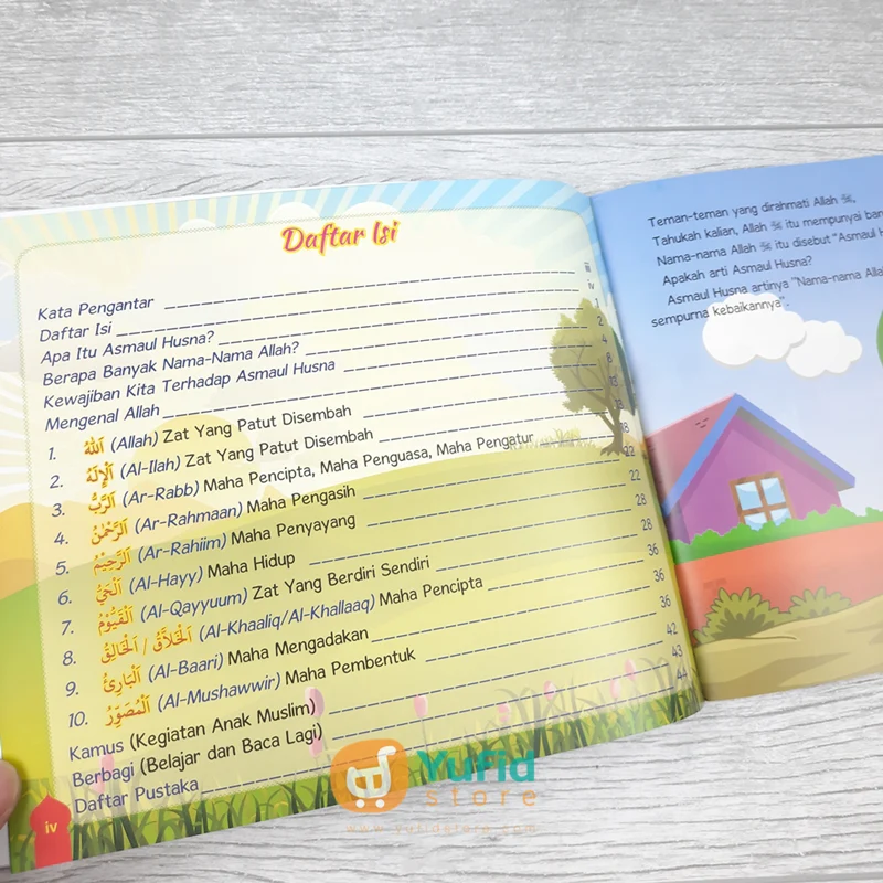 Buku Anak Ayo Belajar 99 Asmaul Husna (QIDS) - Image 5