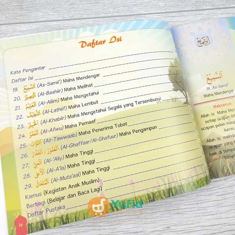 Buku Anak Ayo Belajar 99 Asmaul Husna (QIDS) - Image 7