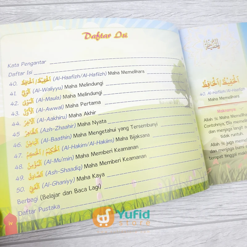Buku Anak Ayo Belajar 99 Asmaul Husna (QIDS) - Image 9