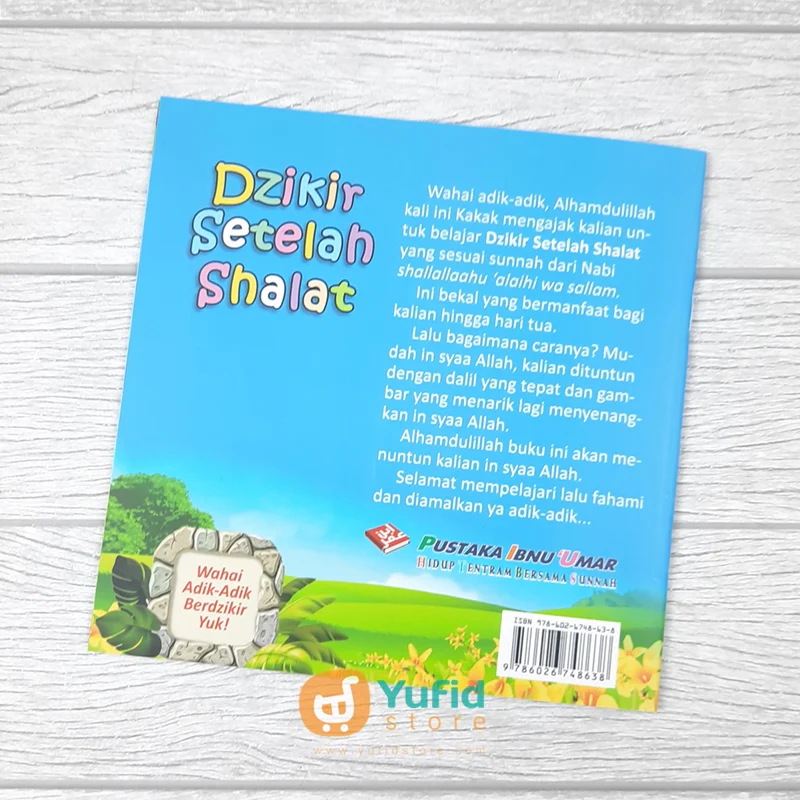 BUKU ANAK DZIKIR SETELAH SHALAT (PUSTAKA IBNU UMAR) - Image 2