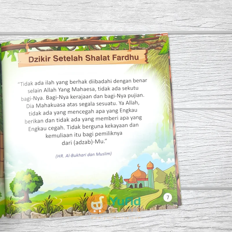 BUKU ANAK DZIKIR SETELAH SHALAT (PUSTAKA IBNU UMAR) - Image 5