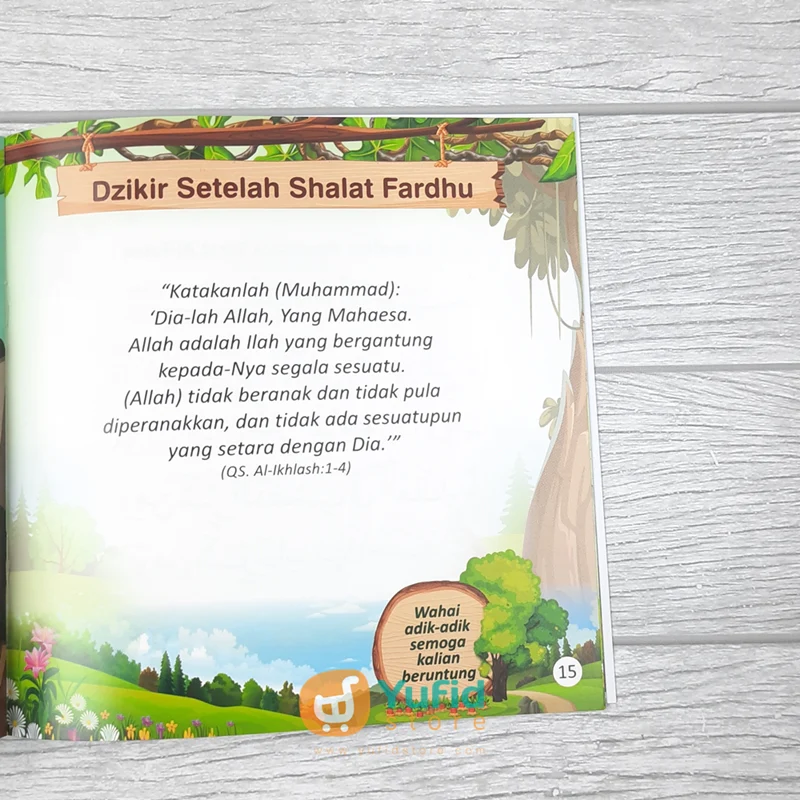 BUKU ANAK DZIKIR SETELAH SHALAT (PUSTAKA IBNU UMAR) - Image 8