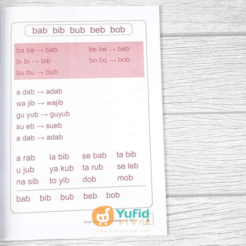 BUKU ANAK ISLAM GEMAR MEMBACA JILID 4 (BUNAYYA) - Image 5