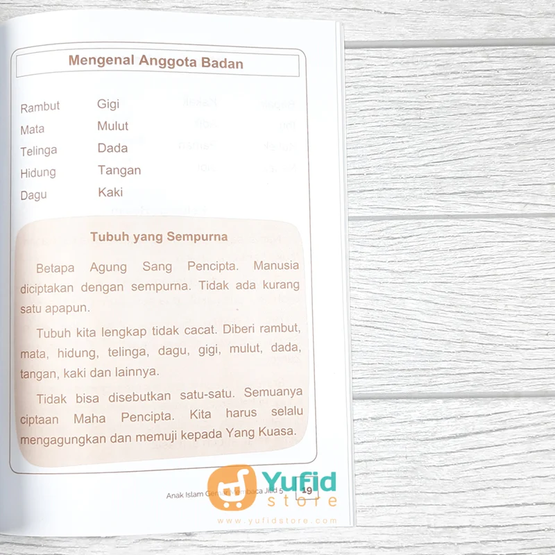 BUKU ANAK ISLAM GEMAR MEMBACA JILID 5 (BUNAYYA) - Image 8