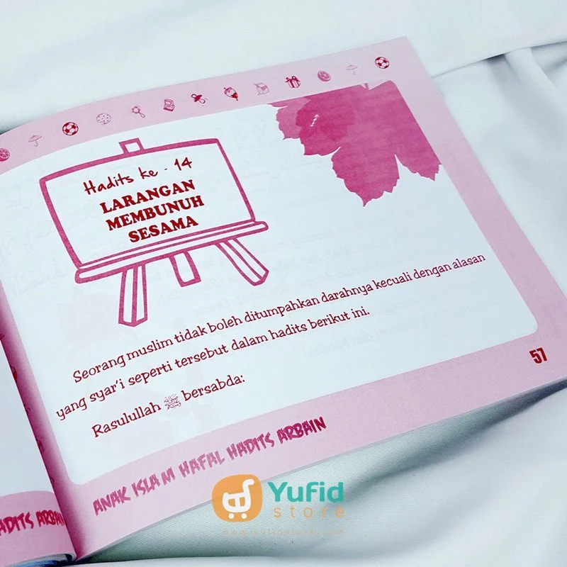 Buku Anak Islam Hafal Hadits Arbain (As-Salam Publishing) - Image 6