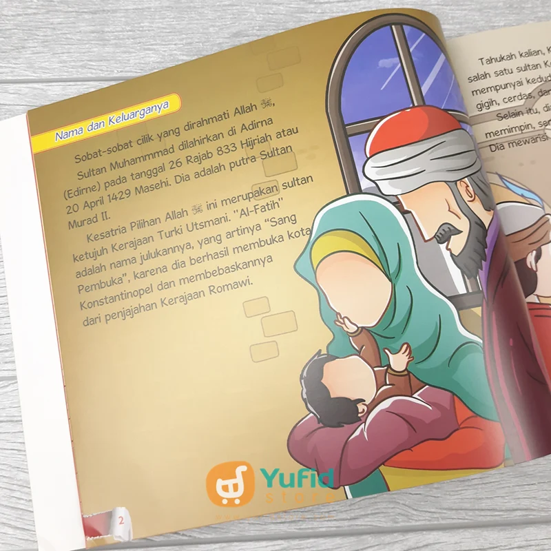 Buku Anak Kesatria Pilihan Allah Subhanahu wa Ta'ala 5 Jilid Penerbit QIDS - Image 14