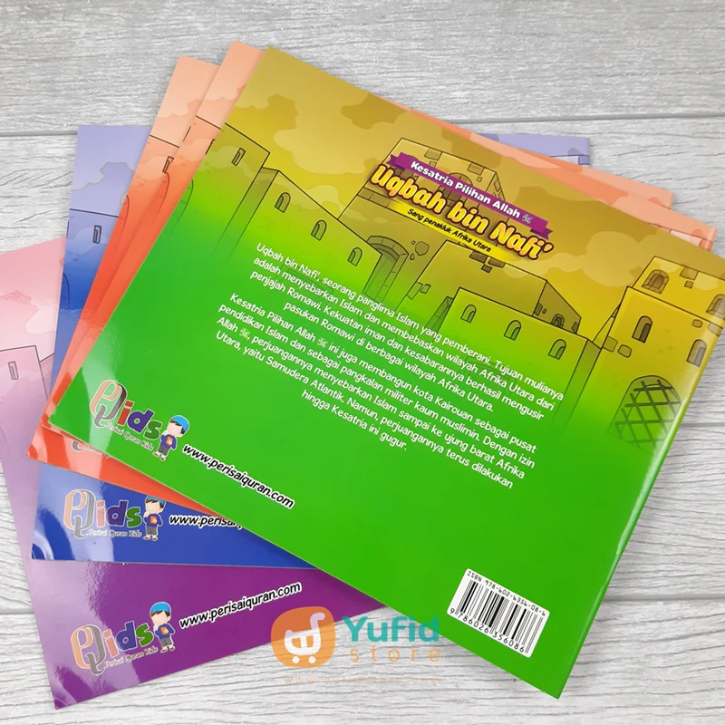 Buku Anak Kesatria Pilihan Allah Subhanahu wa Ta'ala 5 Jilid Penerbit QIDS - Image 4