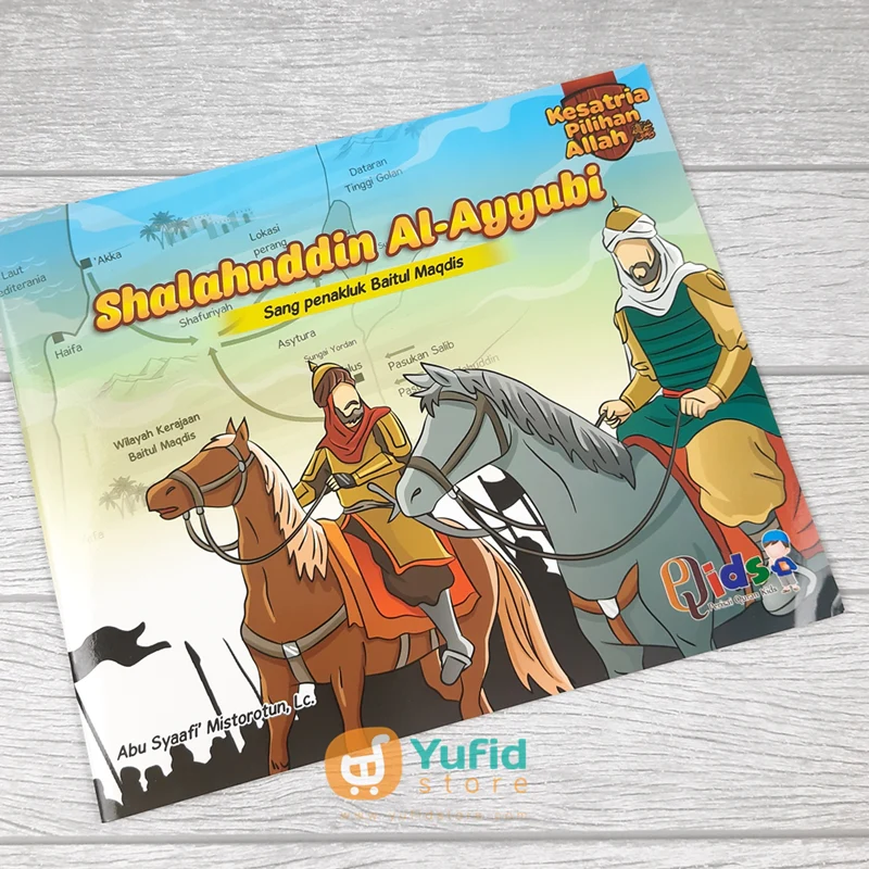 Buku Anak Kesatria Pilihan Allah Subhanahu wa Ta'ala 5 Jilid Penerbit QIDS - Image 6