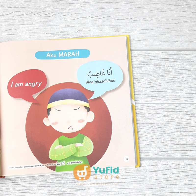 BUKU ANAK MUSLIM BELAJAR EMOSI (AHLAN) - Image 8