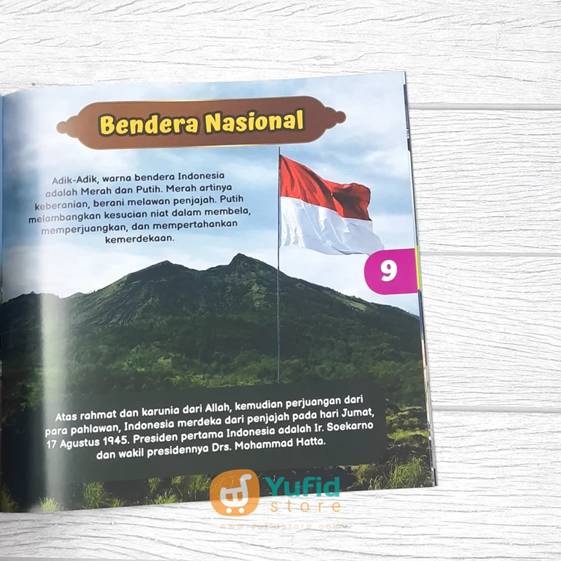 BUKU ANAK MUSLIM MENGENAL INDONESIA JILID 1 TANAH AIRKU (AT-TUQA KIDS) - Image 7