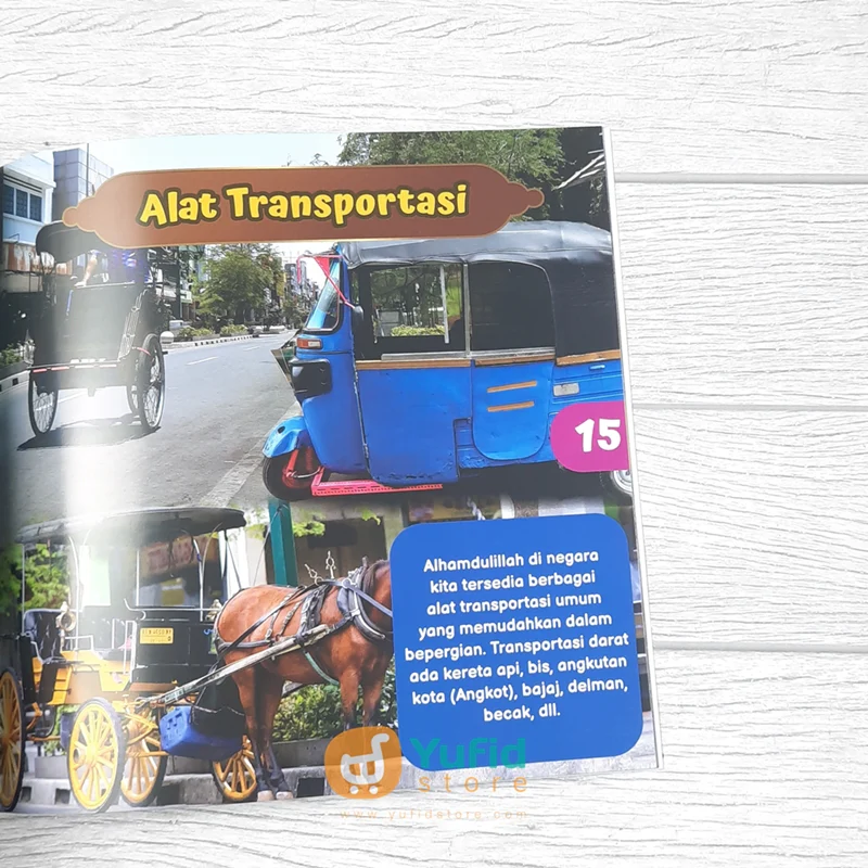 BUKU ANAK MUSLIM MENGENAL INDONESIA JILID 1 TANAH AIRKU (AT-TUQA KIDS) - Image 8