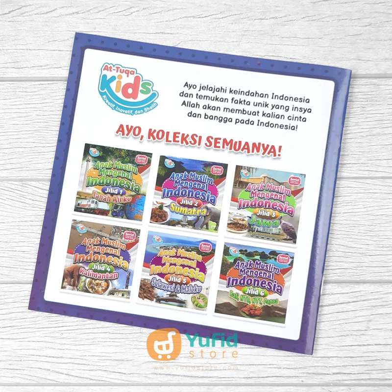 BUKU ANAK MUSLIM MENGENAL INDONESIA JILID 2 SUMATRA (ATTUQA KIDS) - Image 2