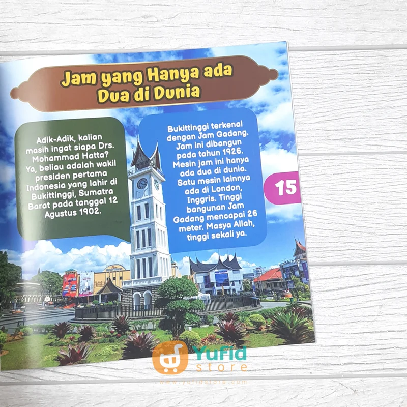 BUKU ANAK MUSLIM MENGENAL INDONESIA JILID 2 SUMATRA (ATTUQA KIDS) - Image 8