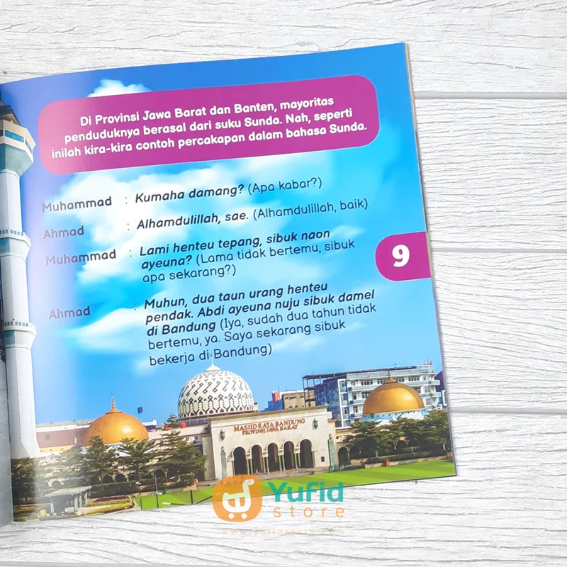 BUKU ANAK MUSLIM MENGENAL INDONESIA JILID 3 JAWA (ATTUQA KIDS) - Image 6