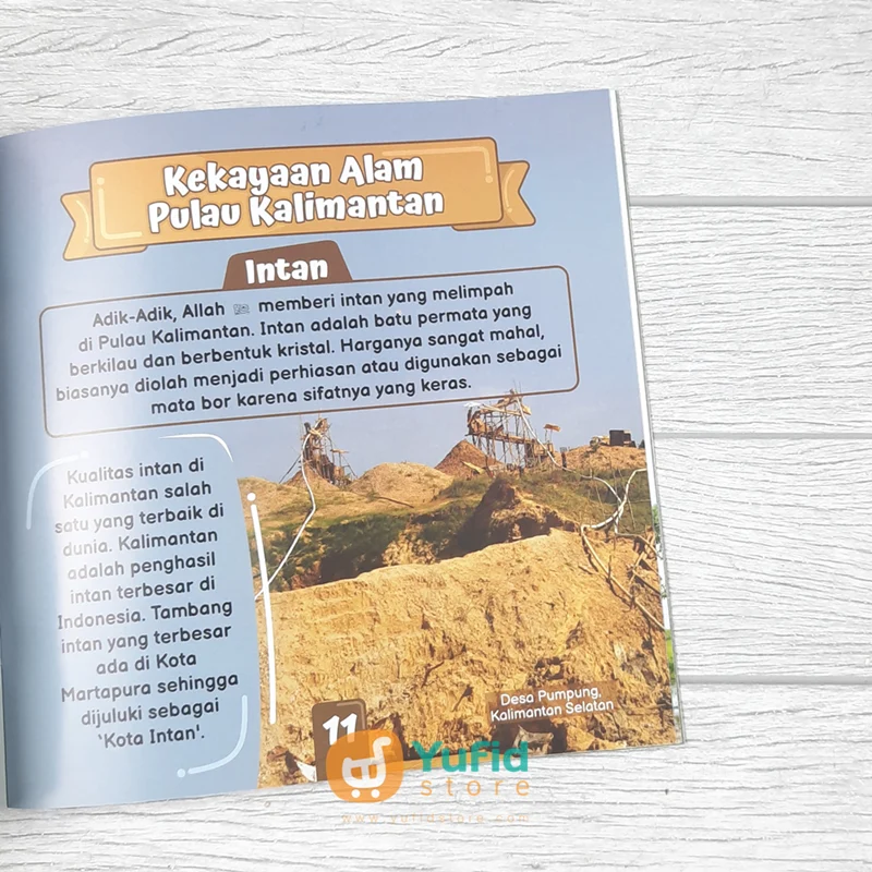 BUKU ANAK MUSLIM MENGENAL INDONESIA JILID 4 KALIMANTAN (ATTUQA KIDS) - Image 7