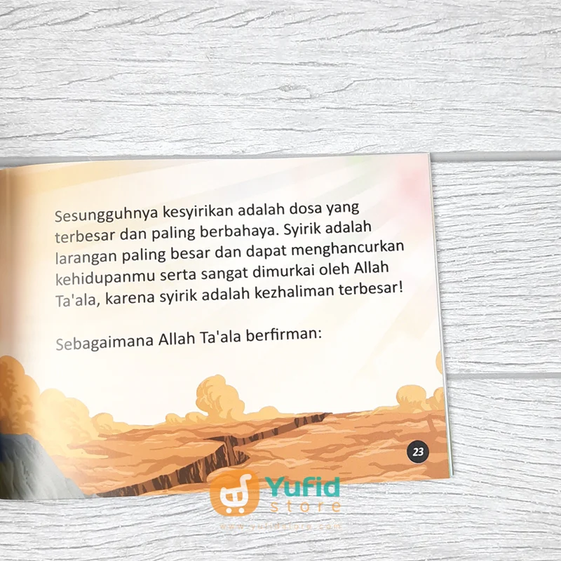 BUKU ANAK PELAJARAN DARI KISAH LUKMAN AL-HAKIM (PUSTAKA IBNU UMAR) - Image 8