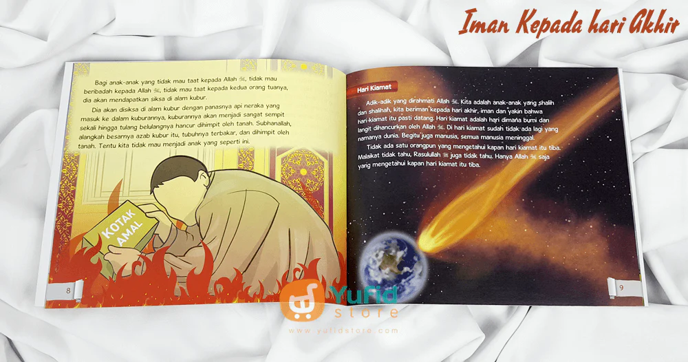 Buku Anak Pintar Belajar Rukun Iman (Qids) - Image 7
