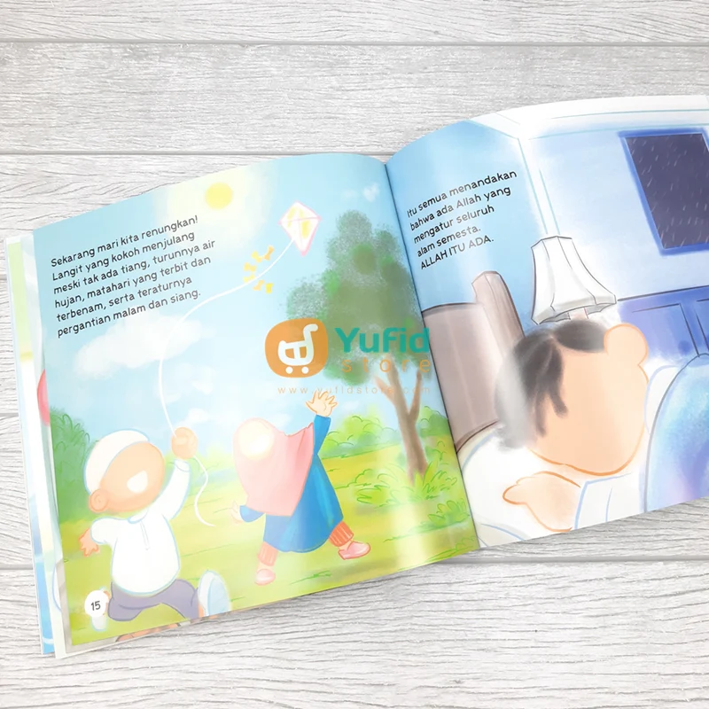 Buku Anak Seri Tauhid Allah Itu Ada (Maktabah Alfaiz) - Image 12