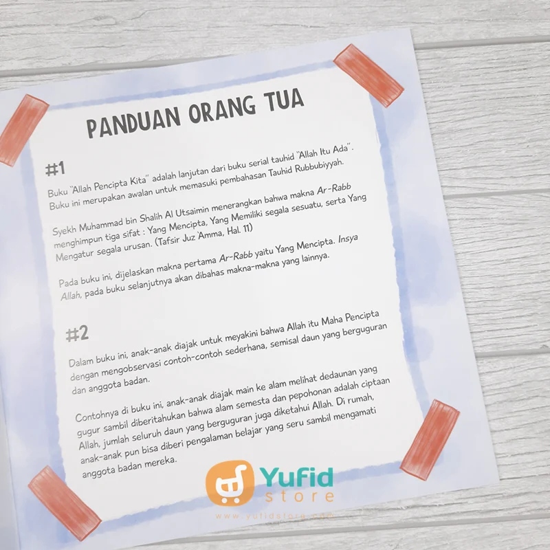 Buku Anak Seri Tauhid Allah Pencipta Kita (Maktabah Alfaiz) - Image 5