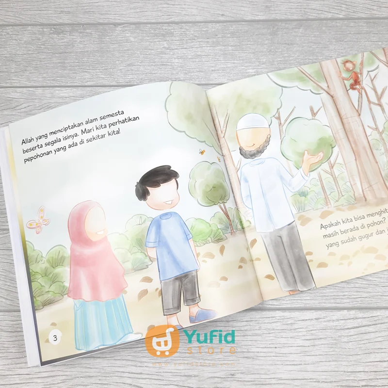 Buku Anak Seri Tauhid Allah Pencipta Kita (Maktabah Alfaiz) - Image 7