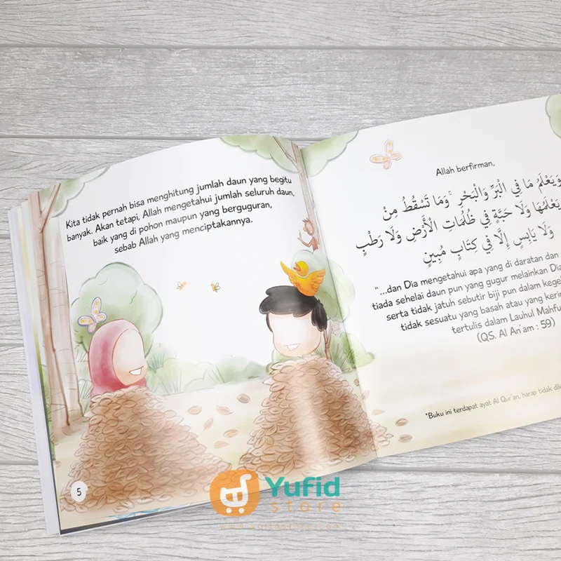 Buku Anak Seri Tauhid Allah Pencipta Kita (Maktabah Alfaiz) - Image 8