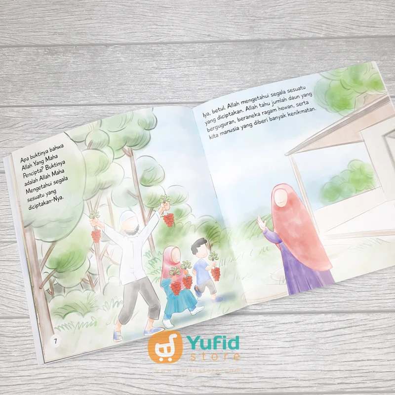 Buku Anak Seri Tauhid Allah Pencipta Kita (Maktabah Alfaiz) - Image 9