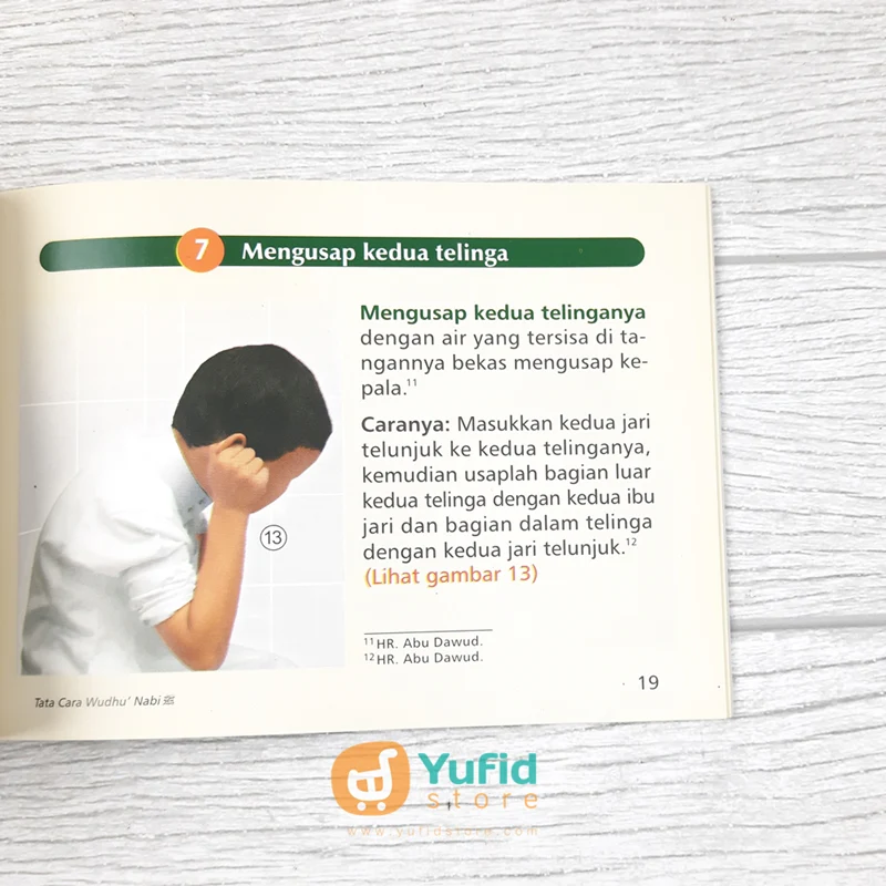 BUKU ANAK TATA CARA SHALAT DAN WUDHU NABI (PUSTAKA IBNU UMAR) - Image 8