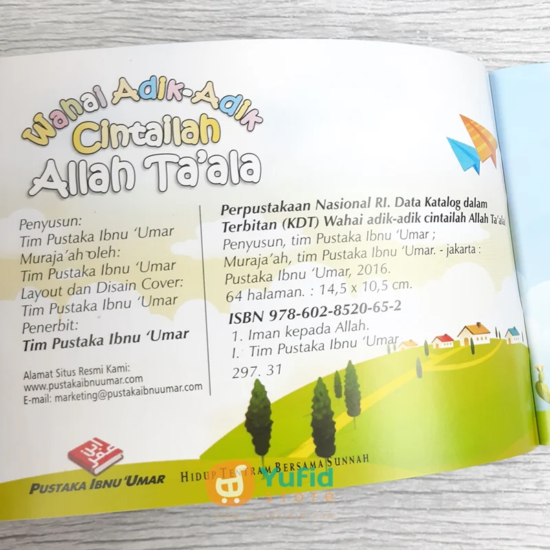 Buku Anak Wahai Adik-adik Cintailah Allah Taala (Pustaka Ibnu Umar) - Image 3