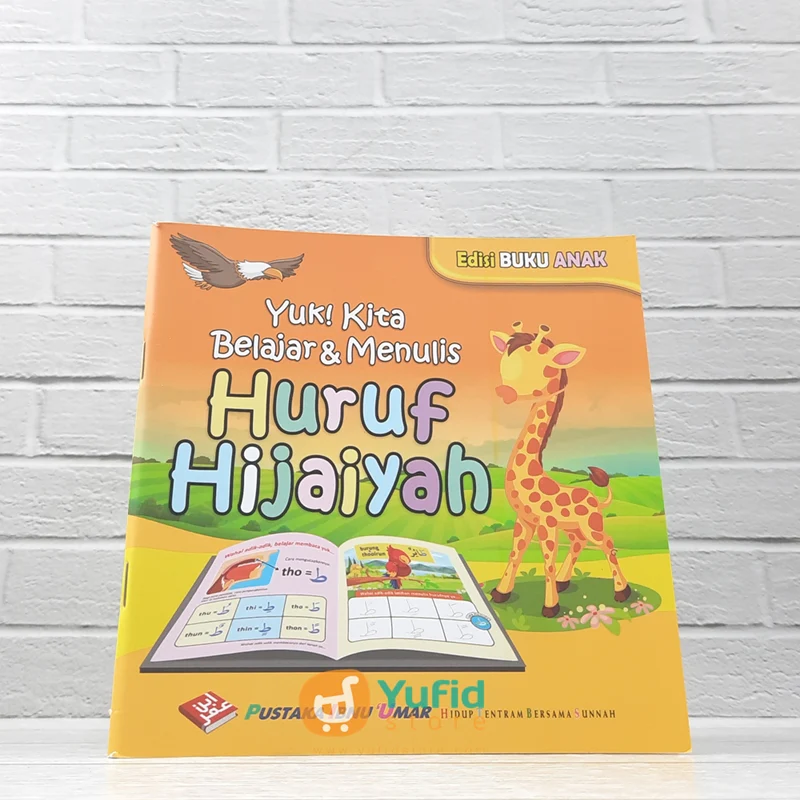 BUKU ANAK YUK KITA! BELAJAR & MENULIS HURUF HIJAIYAH (PUSTAKA IBNU UMAR)