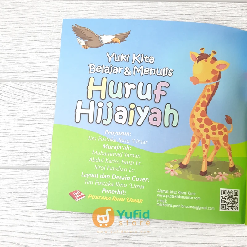 BUKU ANAK YUK KITA! BELAJAR & MENULIS HURUF HIJAIYAH (PUSTAKA IBNU UMAR) - Image 3