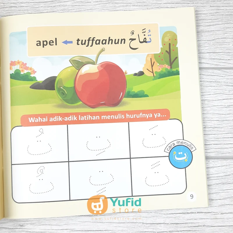 BUKU ANAK YUK KITA! BELAJAR & MENULIS HURUF HIJAIYAH (PUSTAKA IBNU UMAR) - Image 6