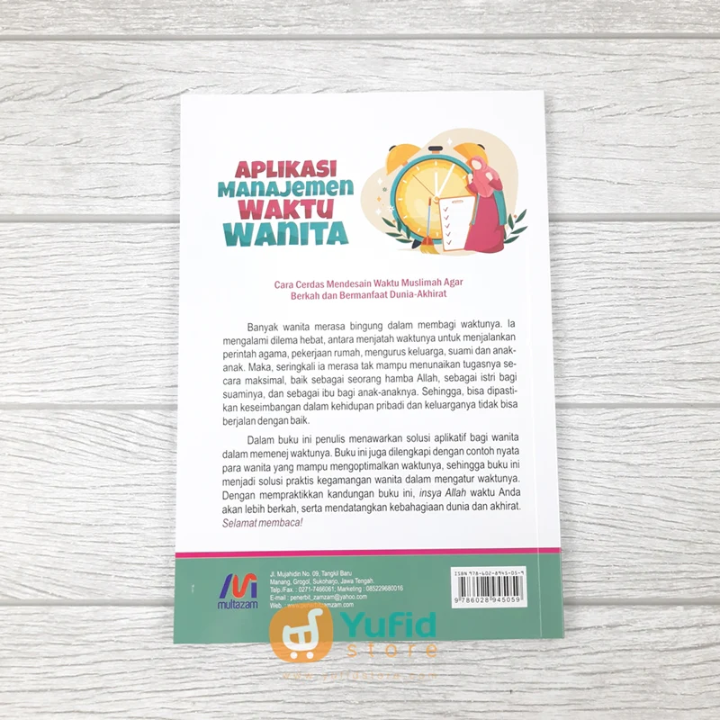 Buku Aplikasi Manajemen Waktu Wanita (Multazam) - Image 2