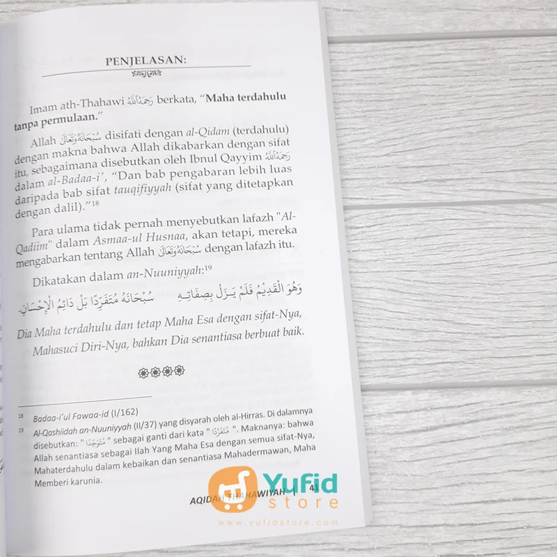 Buku Aqidah Thahawiyah (Pustaka At-Taqwa) - Image 9