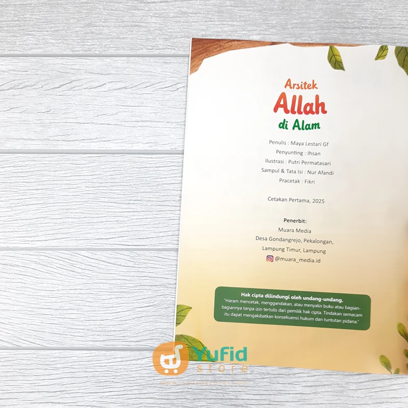 BUKU ARSITEK ALLAH DI ALAM (MUARA MEDIA) - Image 3