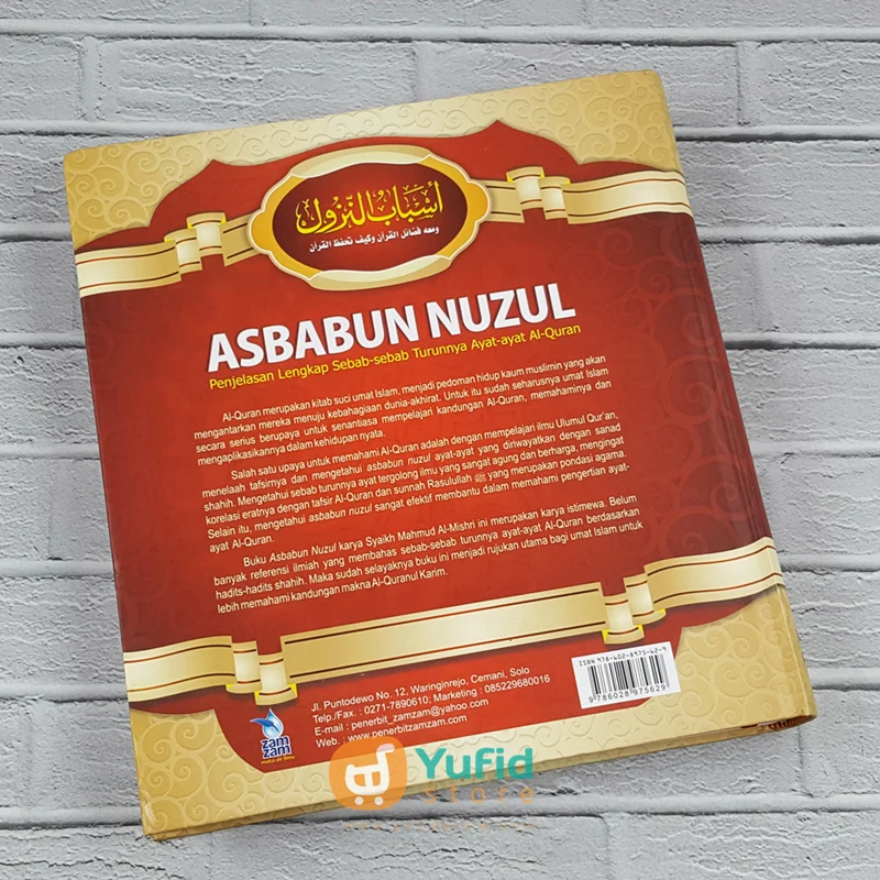 Buku Asbabun Nuzul Penjelasan Lengkap Sebab Turunnya Ayat Al-Quran (Zam-Zam) - Image 3