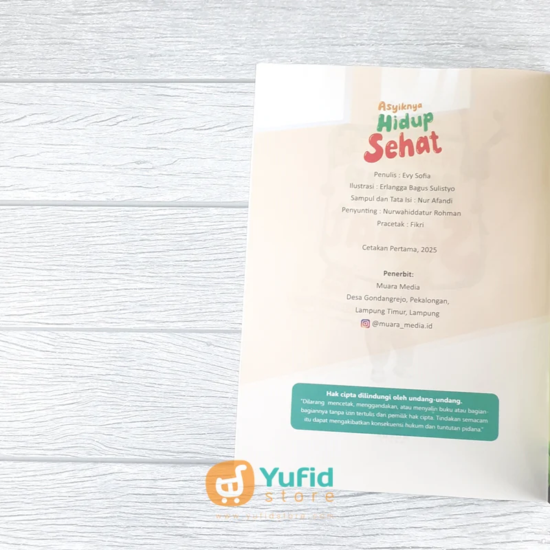 BUKU ASYIKNYA HIDUP SEHAT, KISAH UNIK PENGANTAR TIDUR (MUARA MEDIA) - Image 3