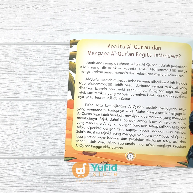 BUKU AT-TIBYAN FOR KIDS PANDUAN ADAB UNTUK ANAK DALAM BERINTERAKSI DENGAN AL-QURAN (ALFOZ KIDS) - Image 4