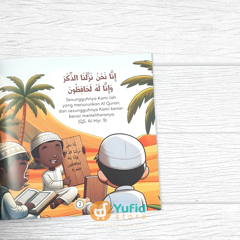 BUKU AT-TIBYAN FOR KIDS PANDUAN ADAB UNTUK ANAK DALAM BERINTERAKSI DENGAN AL-QURAN (ALFOZ KIDS) - Image 5