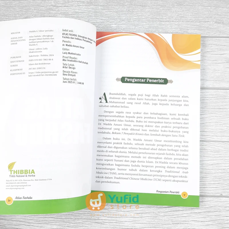 BUKU ATLAS FASHDU DILENGKAPI DENGAN LOKASI FASHDU DAN INDIKASI PENYAKIT (THIBBIA) - Image 3