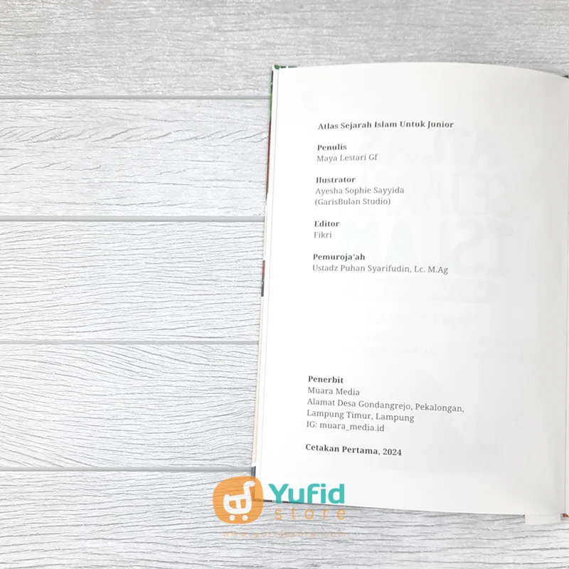 BUKU ATLAS SEJARAH ISLAM - UNTUK JUNIOR (MUARA MEDIA) - Image 3