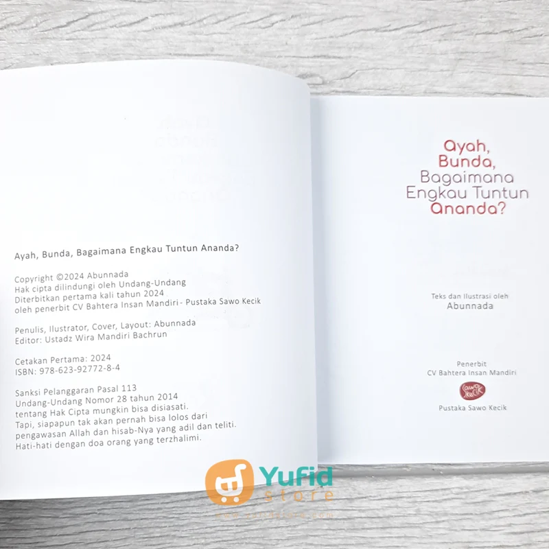BUKU AYAH BUNDA BAGAIMANA ENGKAU TUNTUN ANANDA? (SAWO KECIK) - Image 3