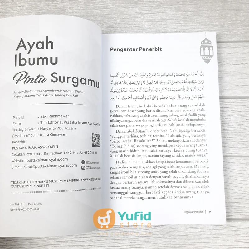 Buku Ayah Ibumu Pintu Surgamu (Pustaka Imam Asy-Syafii) - Image 3
