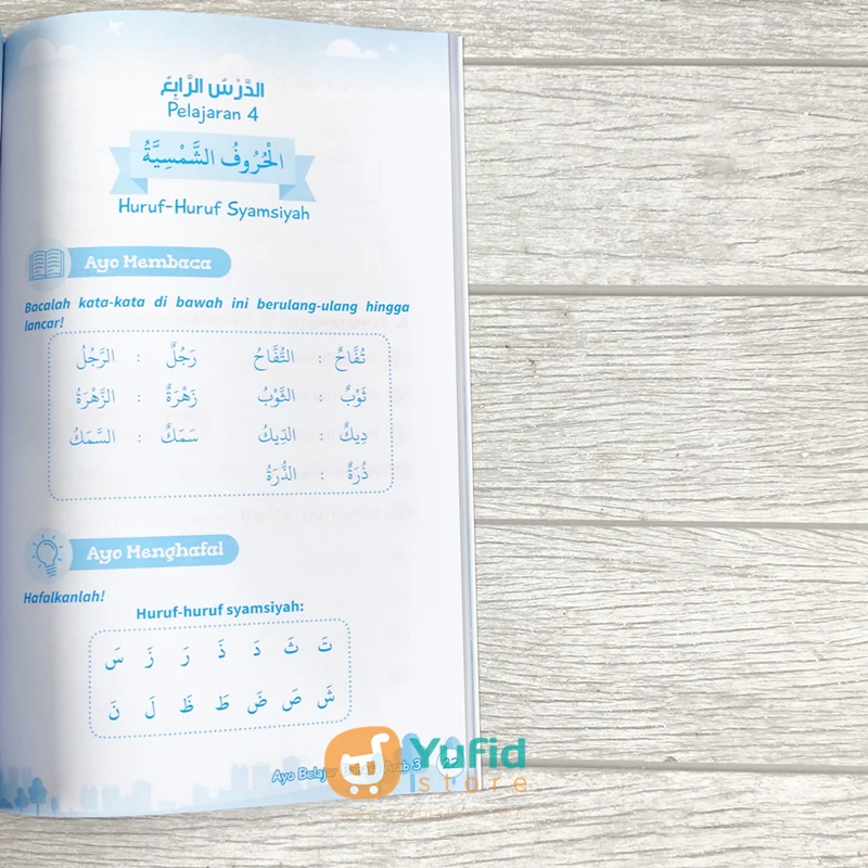 BUKU AYO BELAJAR BAHASA ARAB UNTUK KELAS 3 MI (ATTUQA) - Image 6